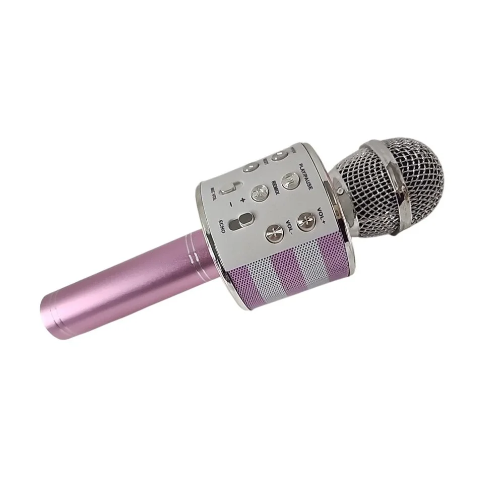 Hello Kitty Bluetooth‎ Karaoke Microphone Wireless Speaker Pink Rechargeable